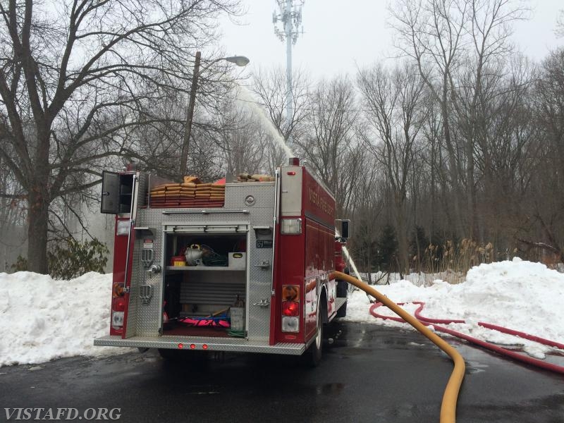 Engine 142 during MPO training - 2/8/15